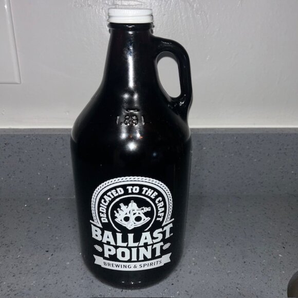 Ballast Point Brewery Co San Diego 64 oz. Growler/Jug Craft Beer Amber Empty - Picture 3 of 3